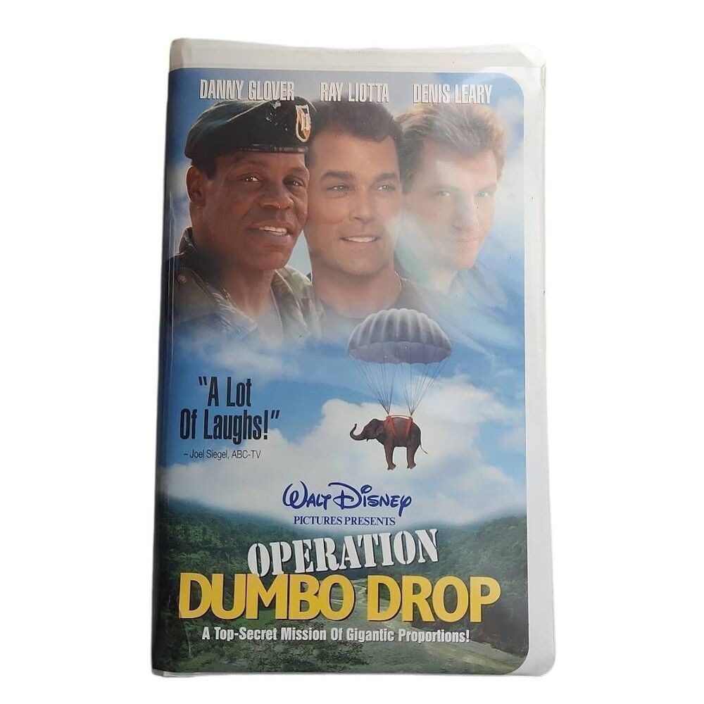 Disney Operation Dumbo Drop VHS Tape